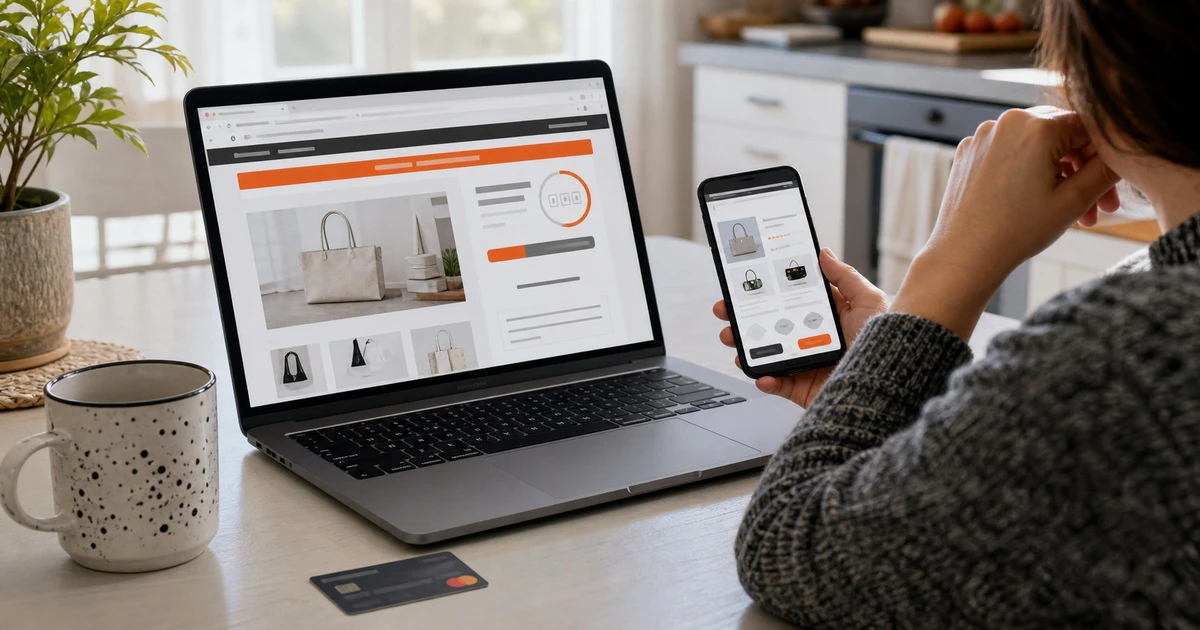 Online shopping store