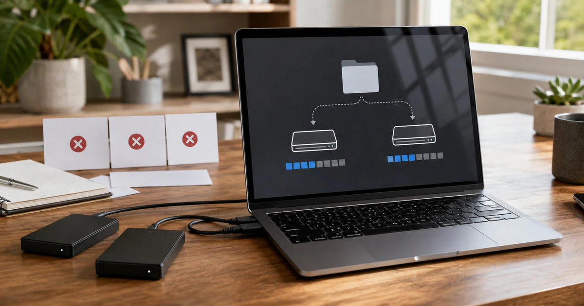 iCloud storage synchronizing between devices