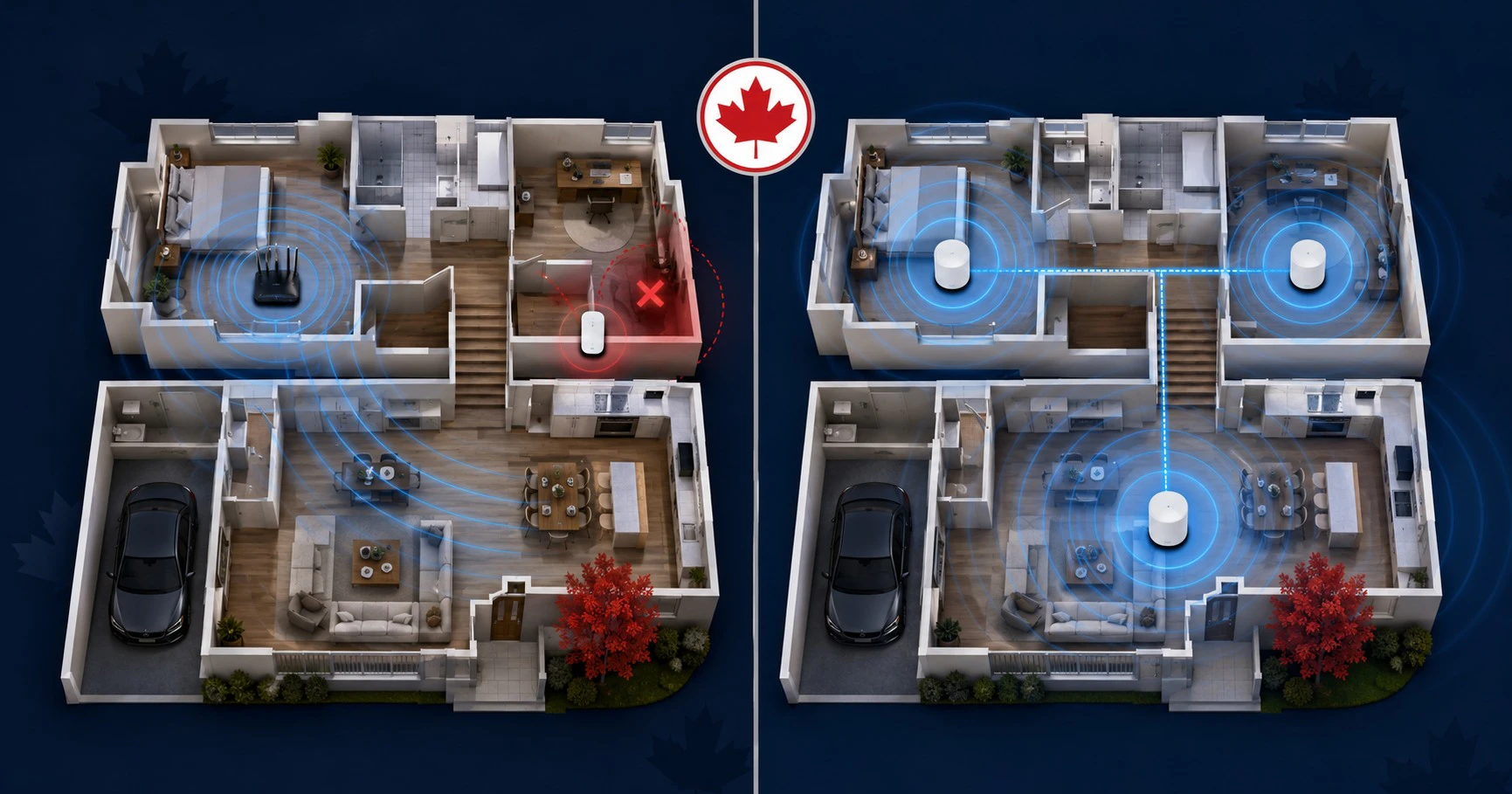 Wifi extender in homes