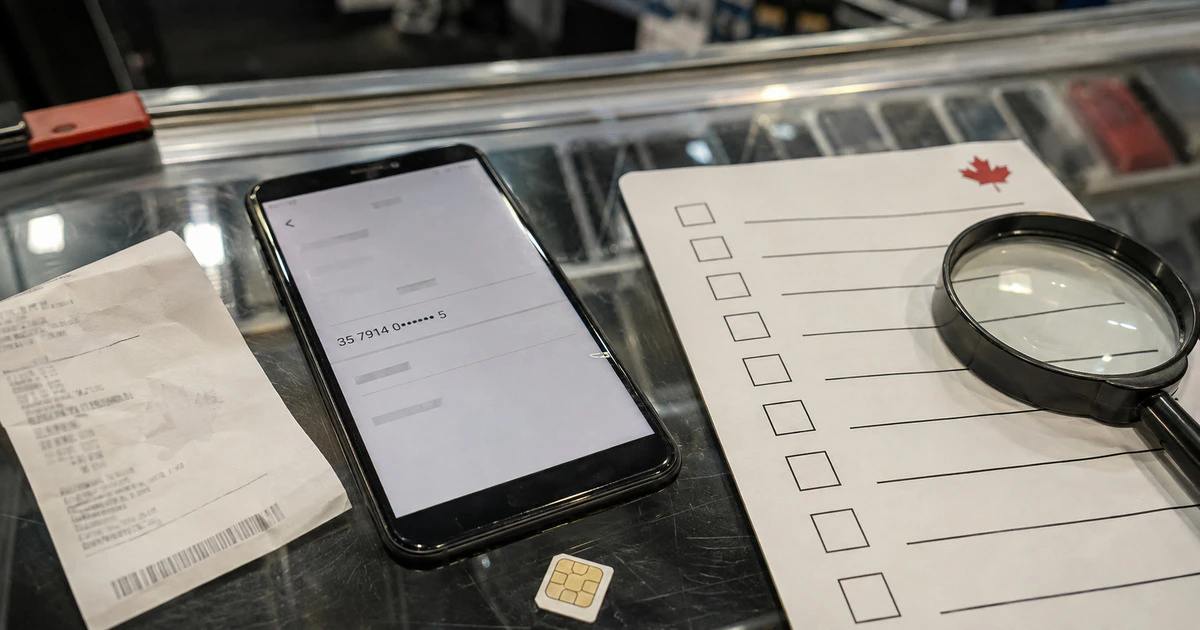 Canadian IMEI Check for a used device to be purchased